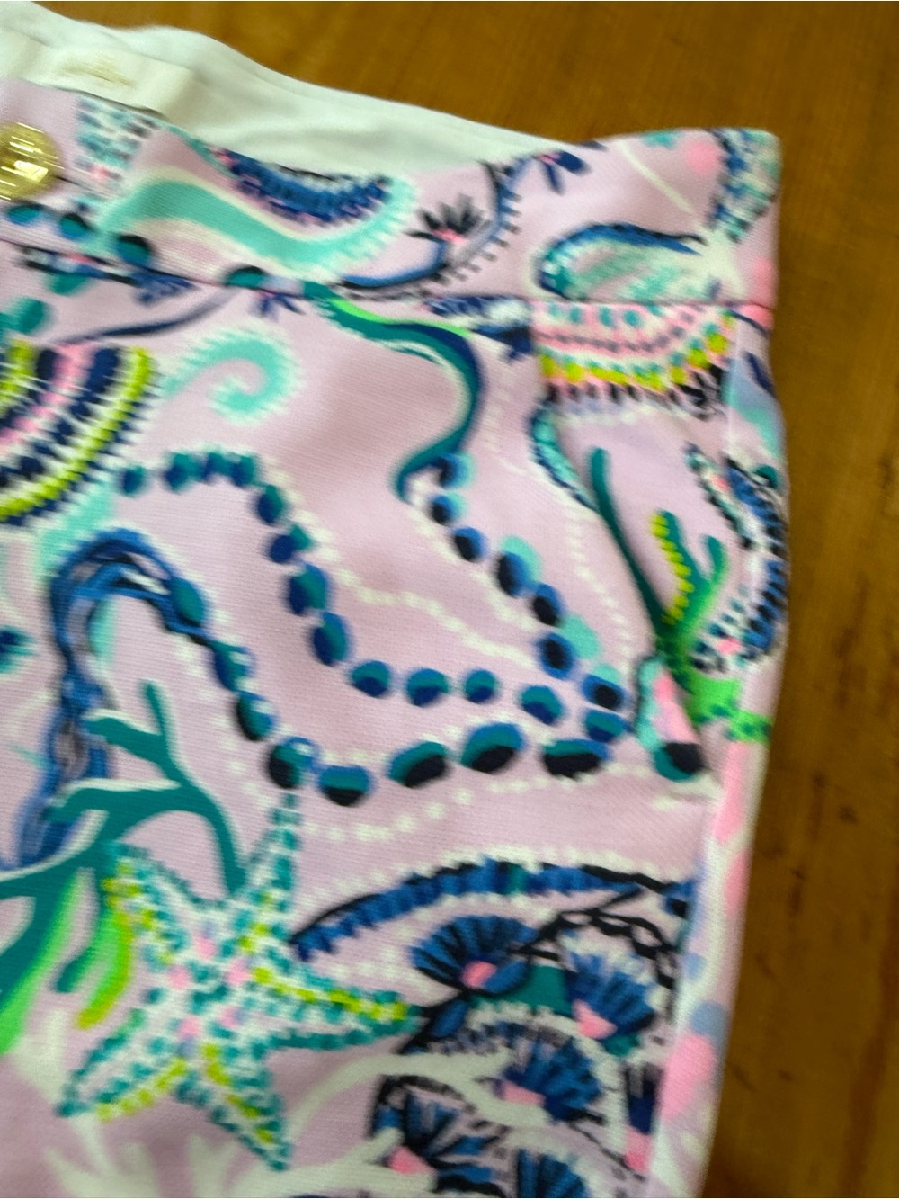 Lilly Pulitzer Scalloped Women's Shorts - Picture 6 of 7